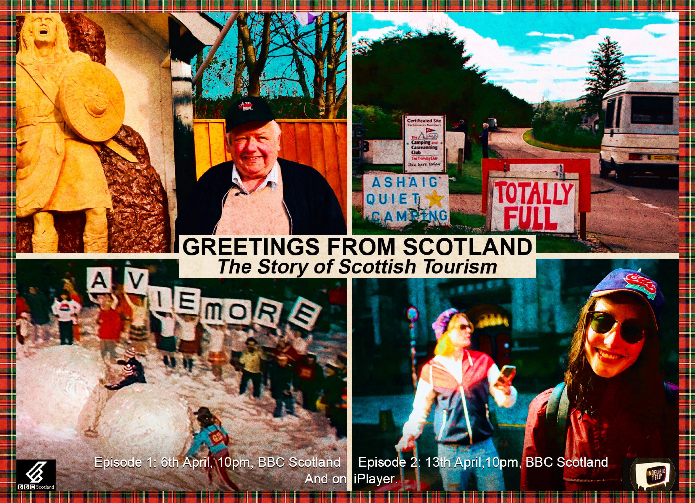 Greetings From Scotland TX card